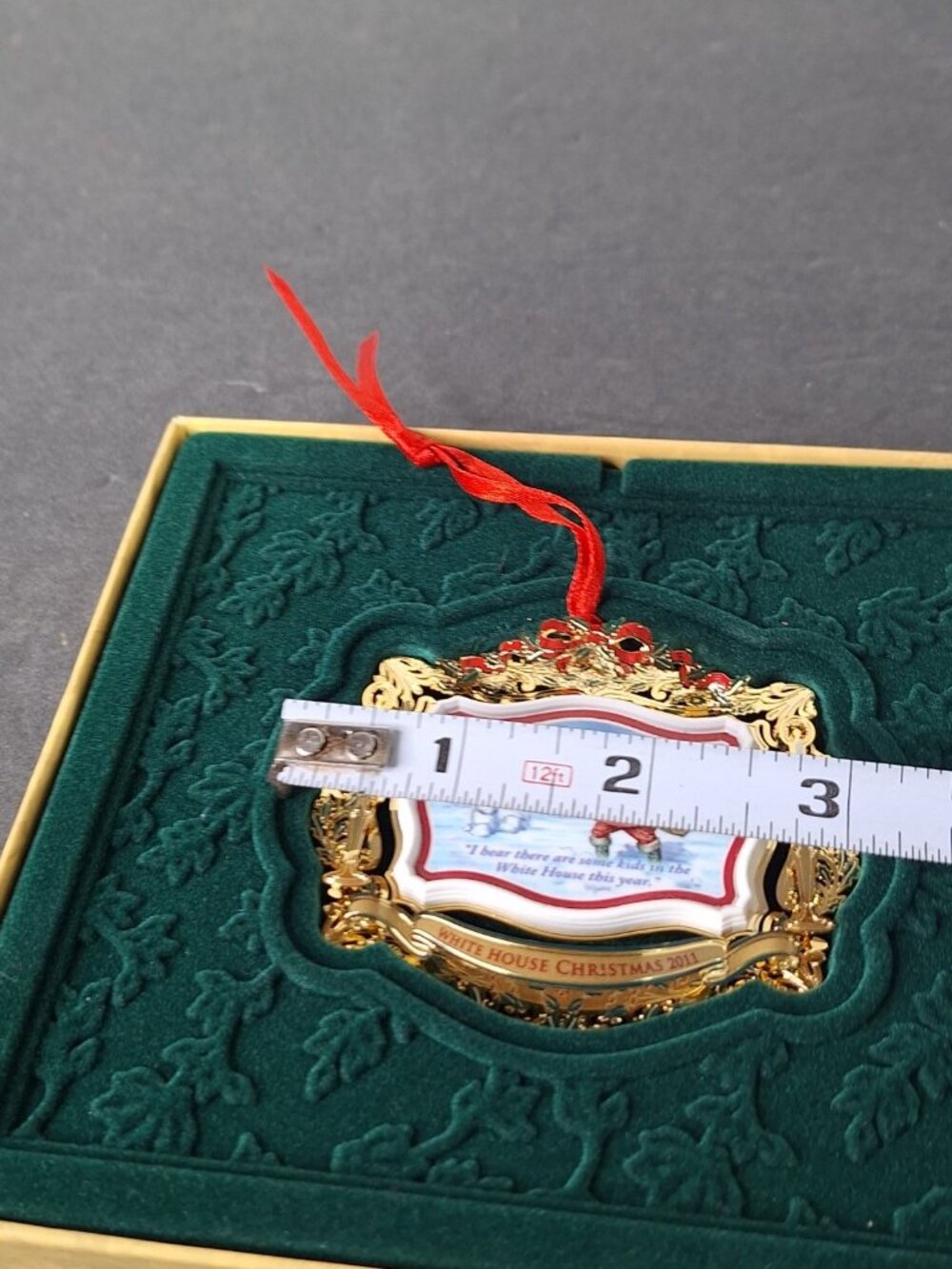 The White House Historical Association Christmas Ornament 2011 - Picture 3 of 5
